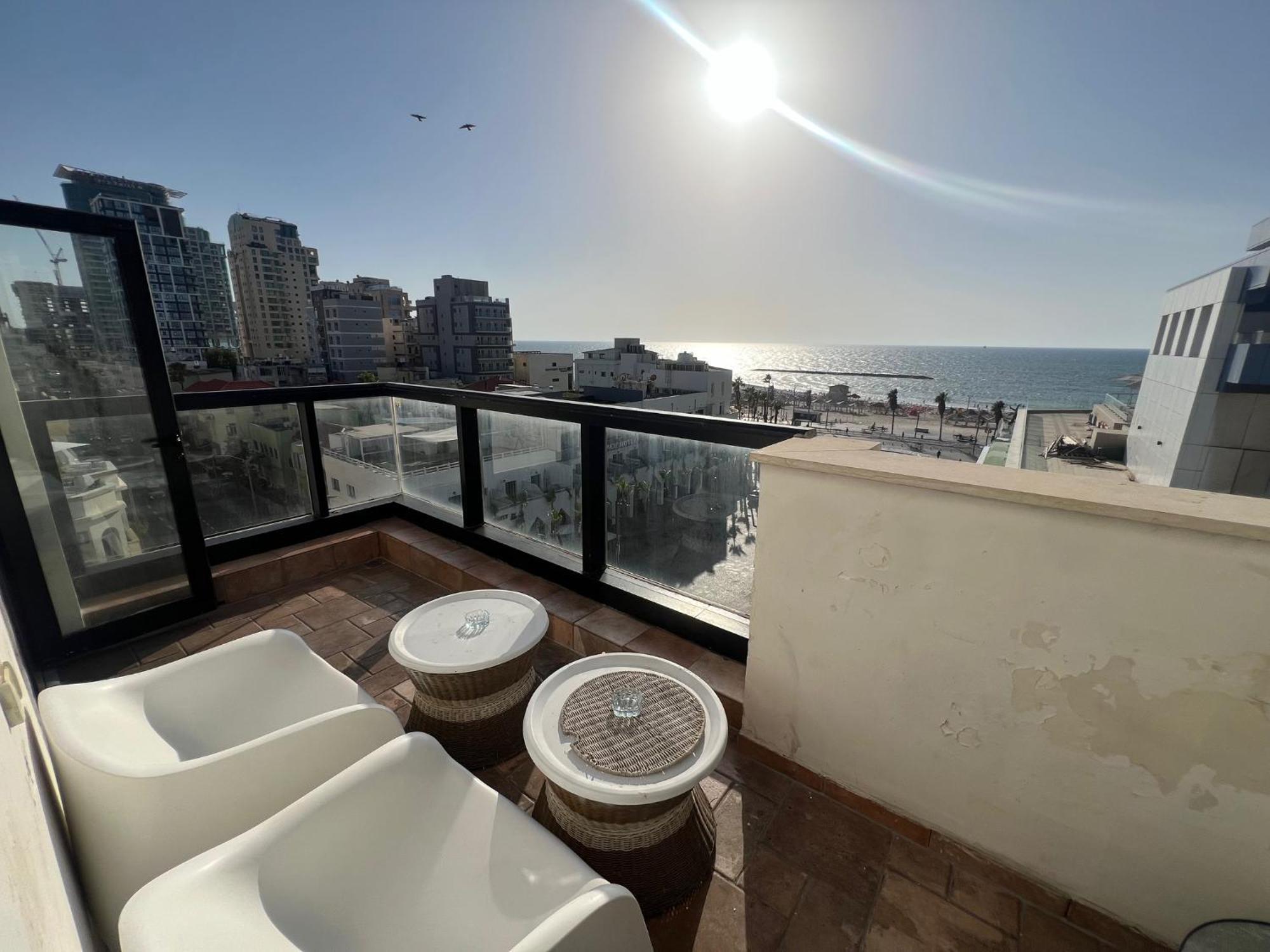 3Bedrooms Suite With Balcony And Shelter Yarkon15 Тель-Авив Экстерьер фото